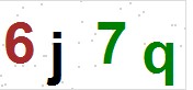 看不到验证码？点击重新换一个！