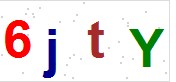 看不到验证码？点击重新换一个！