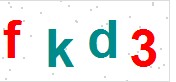 看不到验证码？点击重新换一个！
