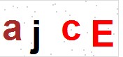 看不到验证码？点击重新换一个！