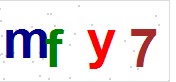 看不到验证码？点击重新换一个！
