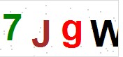 看不到验证码？点击重新换一个！