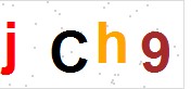 看不到验证码？点击重新换一个！