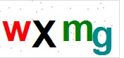 看不到验证码？点击重新换一个！