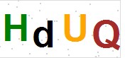 看不到验证码？点击重新换一个！
