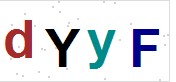看不到验证码？点击重新换一个！