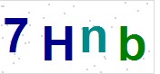 看不到验证码？点击重新换一个！