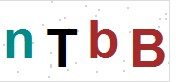 看不到验证码？点击重新换一个！