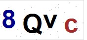 看不到验证码？点击重新换一个！