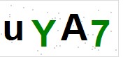 看不到验证码？点击重新换一个！