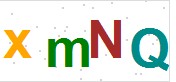 看不到验证码？点击重新换一个！