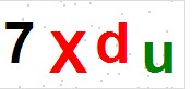 看不到验证码？点击重新换一个！