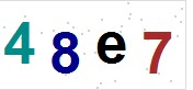 看不到验证码？点击重新换一个！