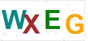 看不到验证码？点击重新换一个！