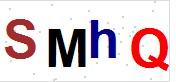 看不到验证码？点击重新换一个！