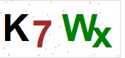 看不到验证码？点击重新换一个！