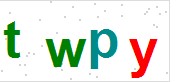看不到验证码？点击重新换一个！