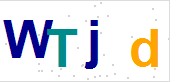 看不到验证码？点击重新换一个！