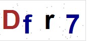 看不到验证码？点击重新换一个！
