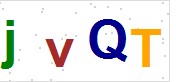 看不到验证码？点击重新换一个！