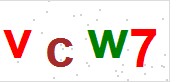 看不到验证码？点击重新换一个！