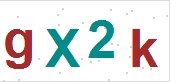 看不到验证码？点击重新换一个！