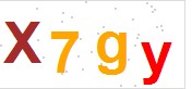 看不到验证码？点击重新换一个！