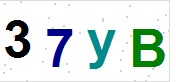 看不到验证码？点击重新换一个！