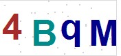 看不到验证码？点击重新换一个！
