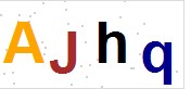 看不到验证码？点击重新换一个！