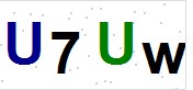看不到验证码？点击重新换一个！
