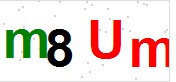 看不到验证码？点击重新换一个！