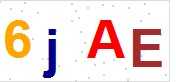 看不到验证码？点击重新换一个！