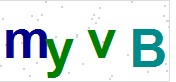 看不到验证码？点击重新换一个！