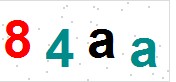 看不到验证码？点击重新换一个！