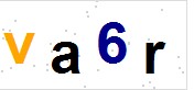 看不到验证码？点击重新换一个！